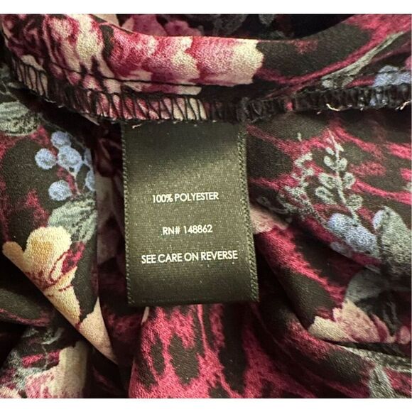 New! Torrid Purple Floral Harper Tunic Sz 5x - Picture 6 of 7